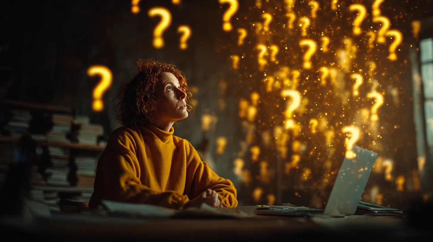 Woman searching online using a laptop